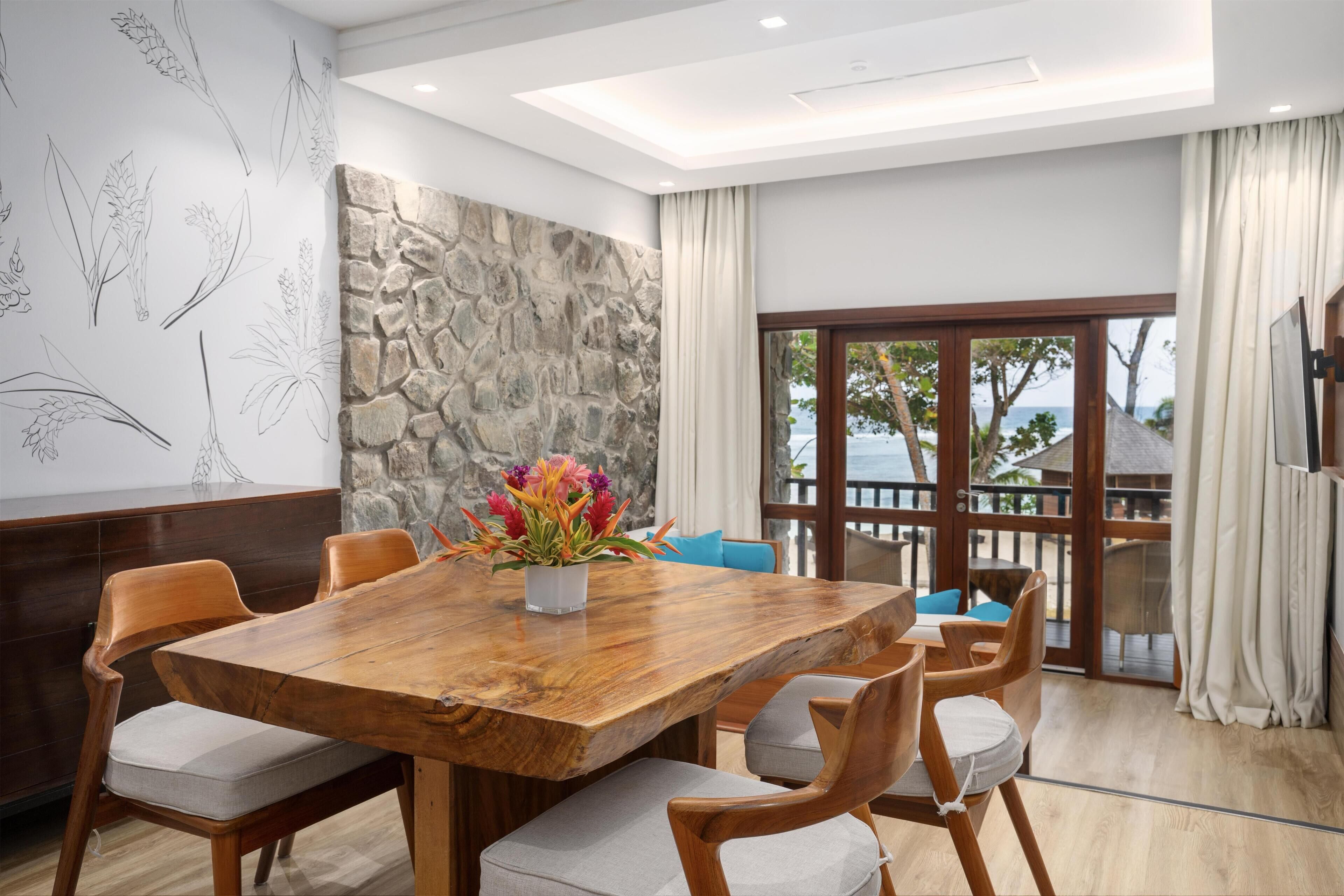 Sviitti (Deluxe Ocean View) | 1 makuuhuone, ylelliset vuodevaatteet