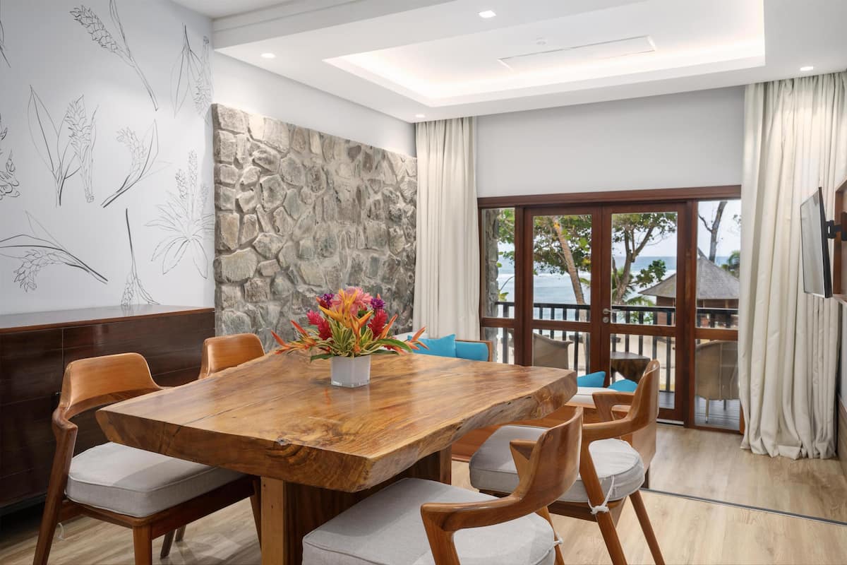 Sviitti (Deluxe Ocean View) | 1 makuuhuone, ylelliset vuodevaatteet