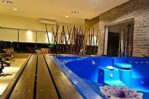 Sauna, spa, soins du corps, exfoliation, soins du visage