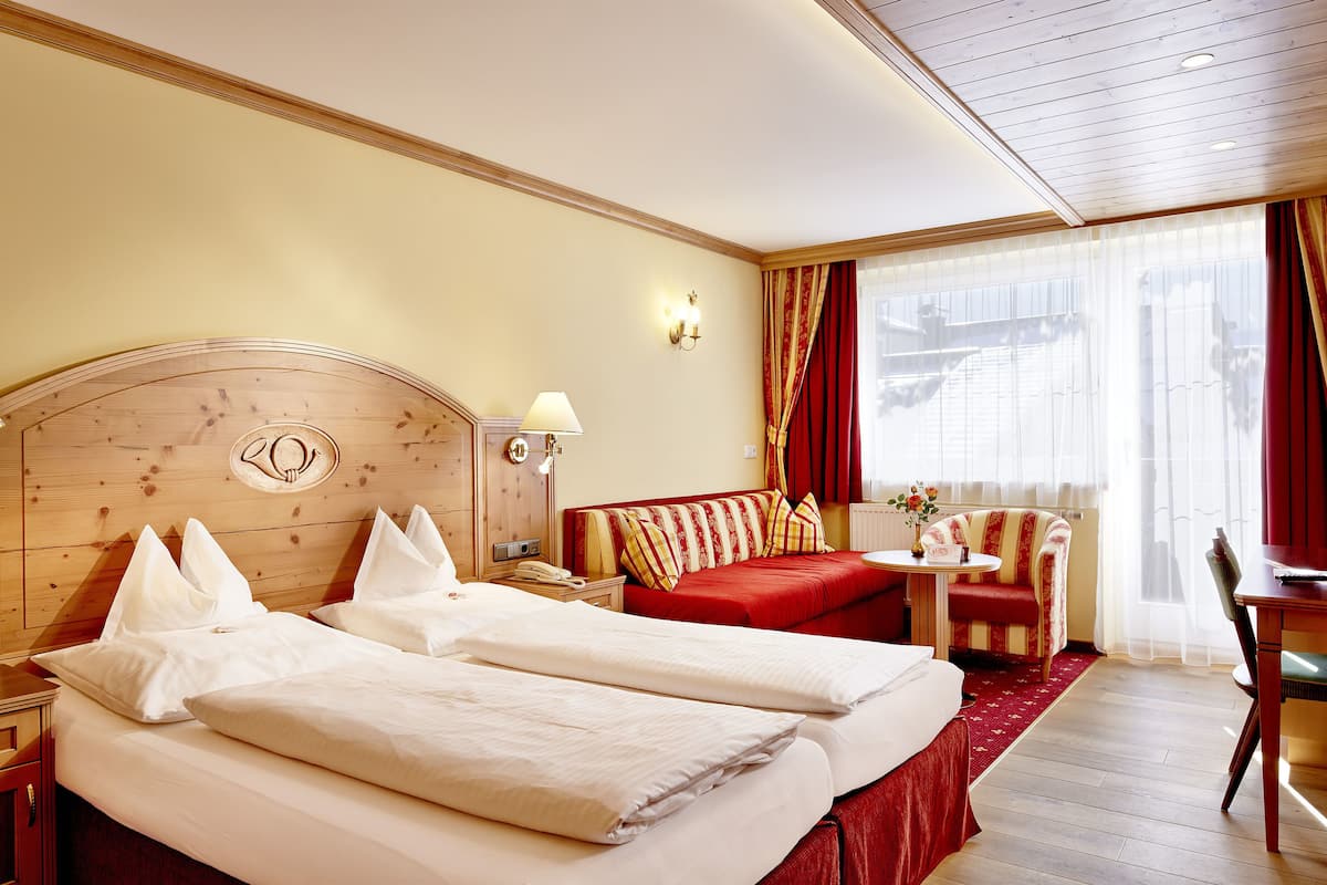 Juniorsuite Bergjuwel mit Balkon | 2 bedrooms, premium bedding, in-room safe, desk