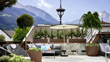 Indoor pool, outdoor pool, open 8:00 AM to 6:00 PM, pool umbrellas
