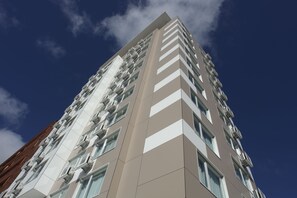 Voorkant van accommodatie