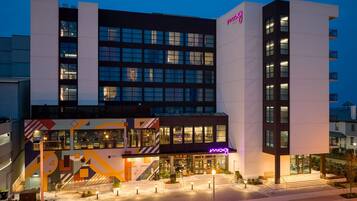 Vue depuis lâhĂ©bergement