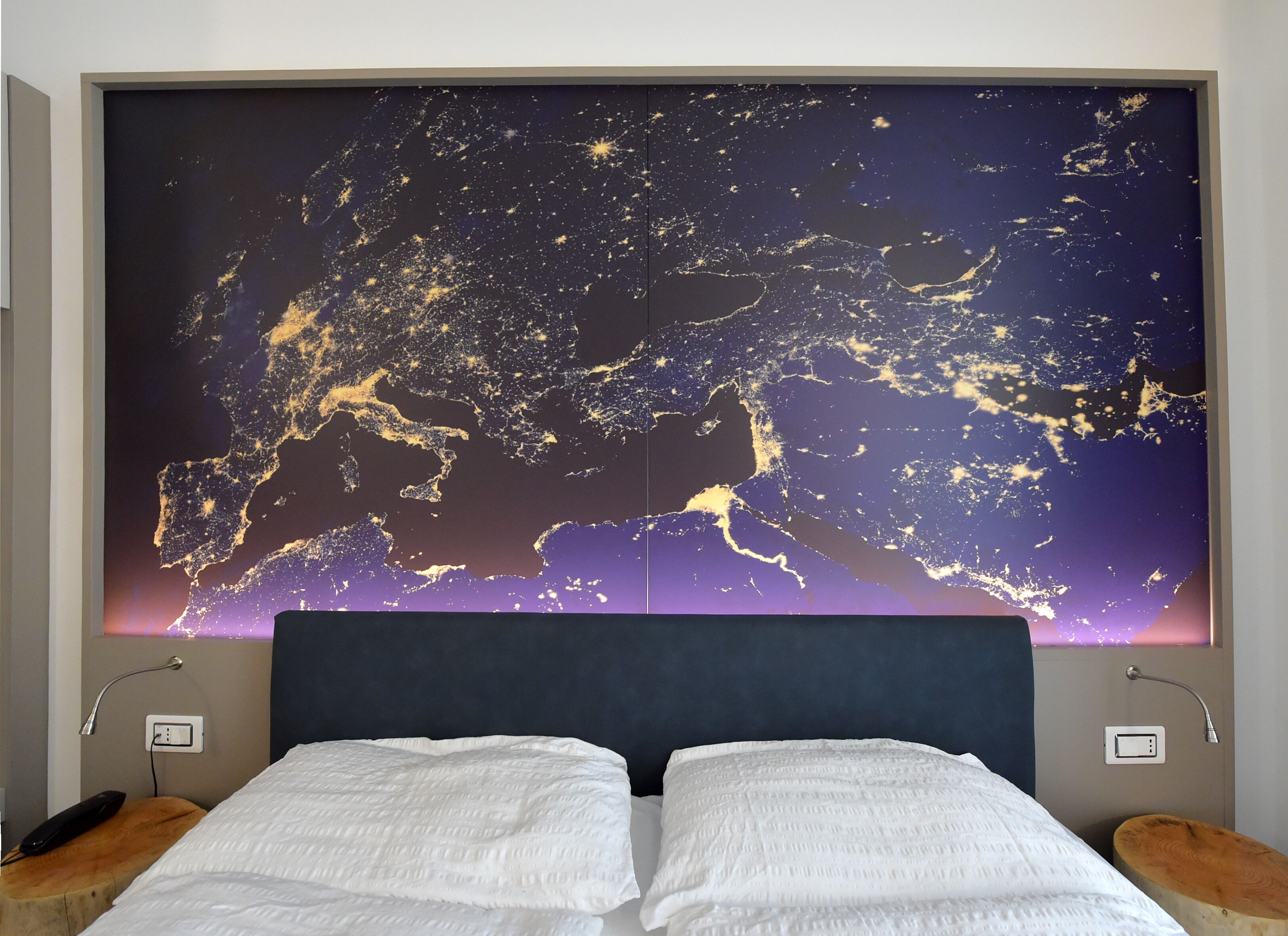 executive apartment | frette italian sheets, premium bedding, down duvets, in-room safe