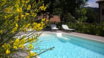 Udendørs pool, liggestole
