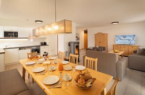 Apartemen Comfort, 3 kamar tidur, sauna (Silberhirsch) | Seprai premium, brankas, dan didekorasi berbeda-beda