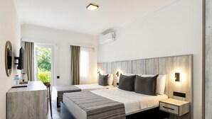 Superior Triple Room, Balcony | Premium bedding, minibar, desk, blackout drapes - Costa Maya Hotel (Bodrum)