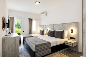 Superior Triple Room, Balcony | Premium bedding, minibar, desk, blackout drapes - Costa Maya Hotel (Bodrum)