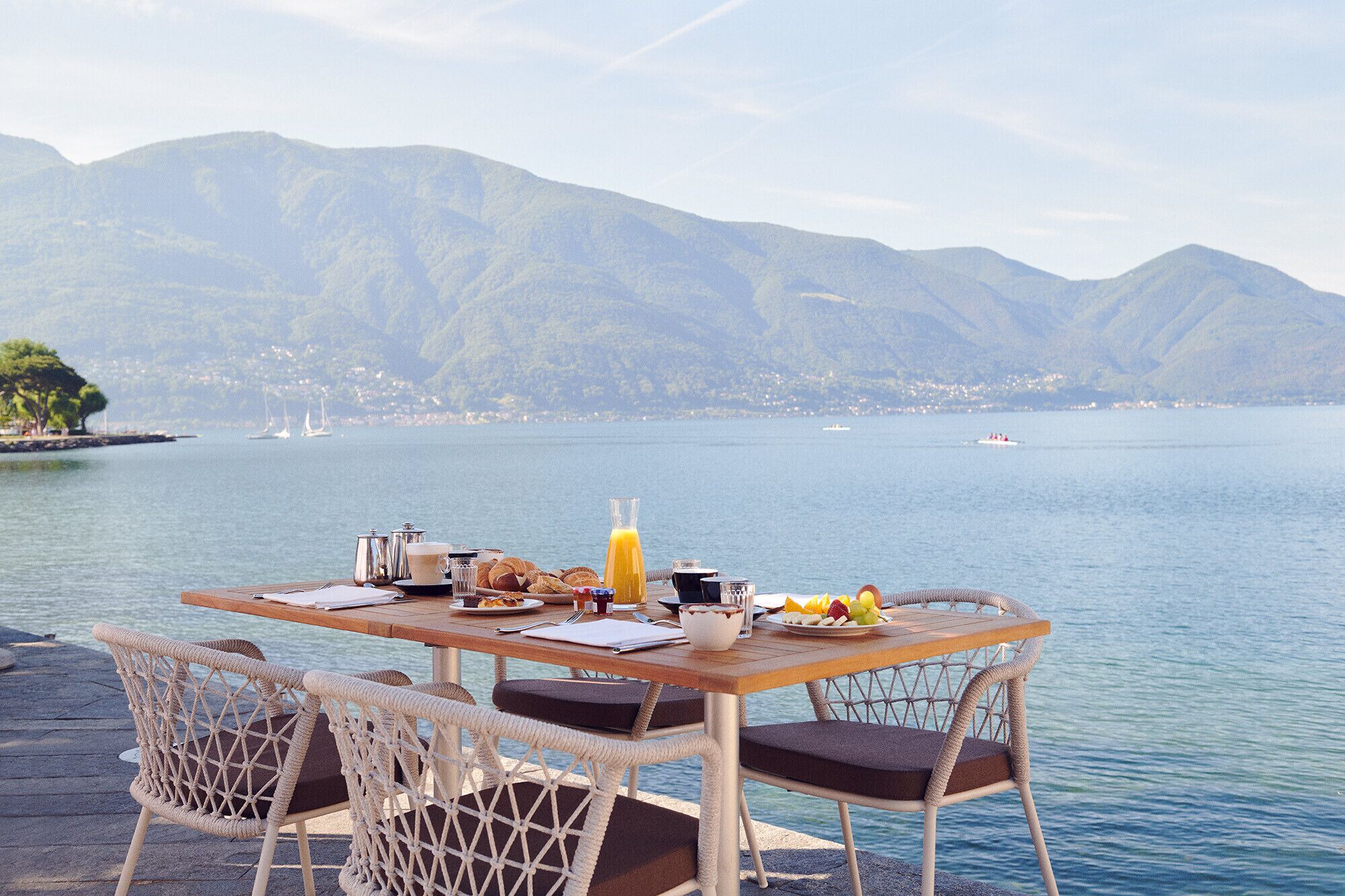 daily buffet breakfast (chf 26.50 per person)