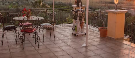 Terrasse sur le toit