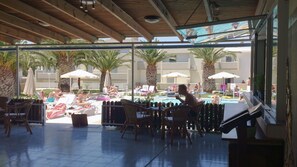 Terrace/patio - Aslanis Village Hotel (Kos)