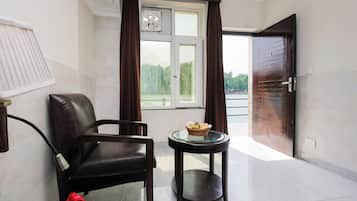 Ganga Suite | Premium bedding, minibar, in-room safe, individually decorated