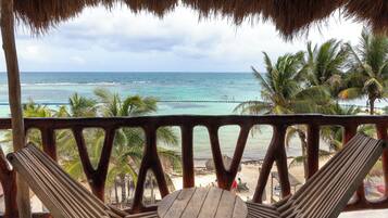 Sea View, 1 Queen Bed | Terrace/patio