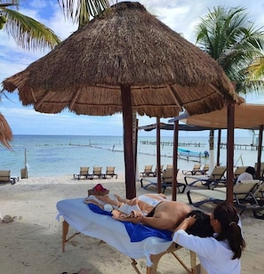 Massage på stranden