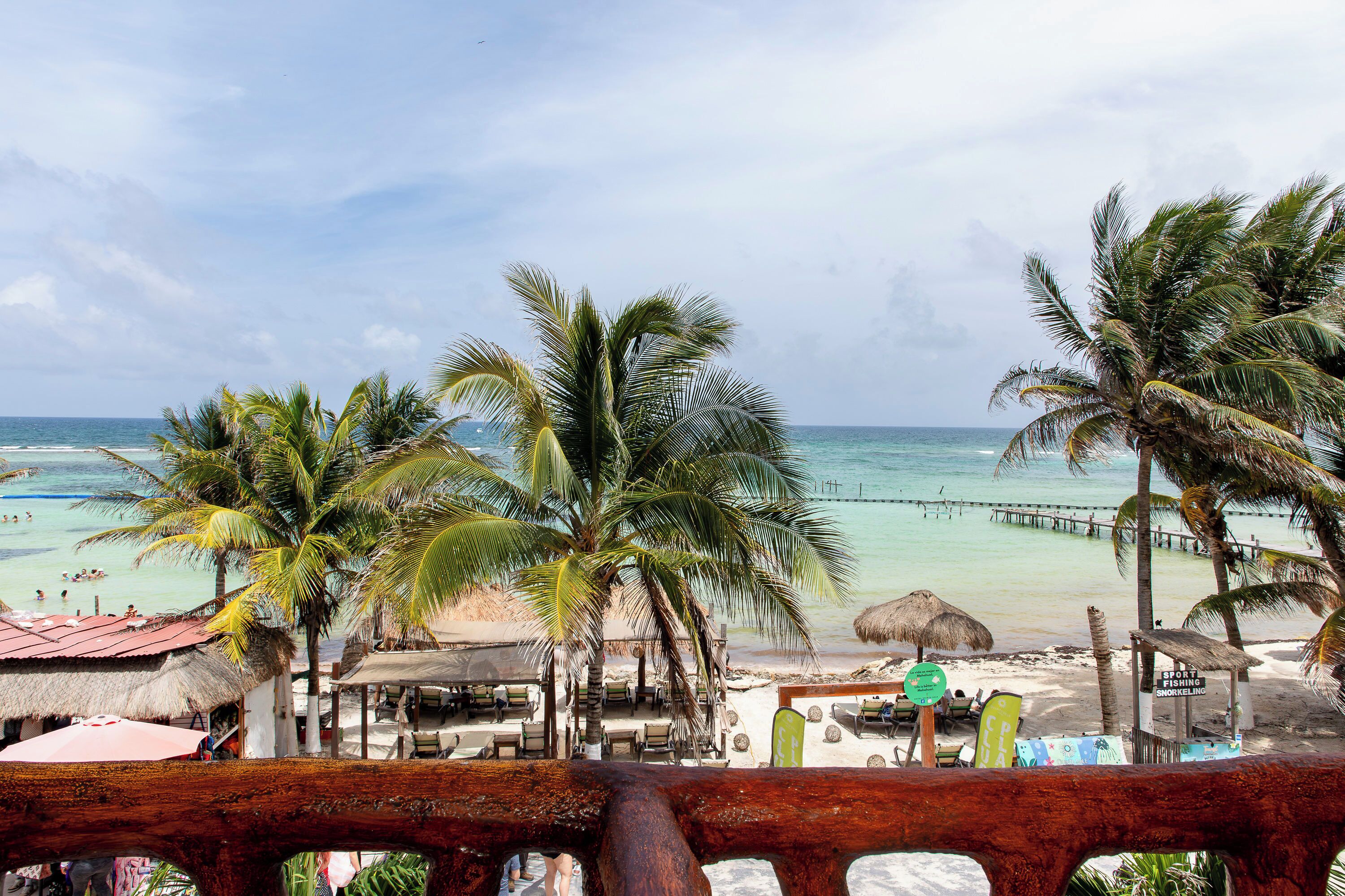 Master Suite Sea View, 2 Queen Beds. | Terrass/Patio