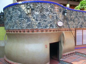 Salas de tratamiento para parejas, un sauna, tratamientos corporales