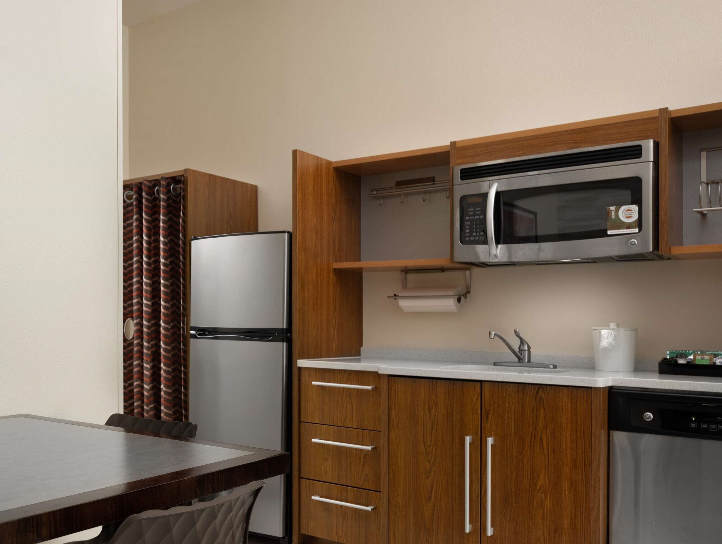 suite, 1 king bed | private kitchen | fridge, microwave, coffee/tea maker, cookware/dishes/utensils
