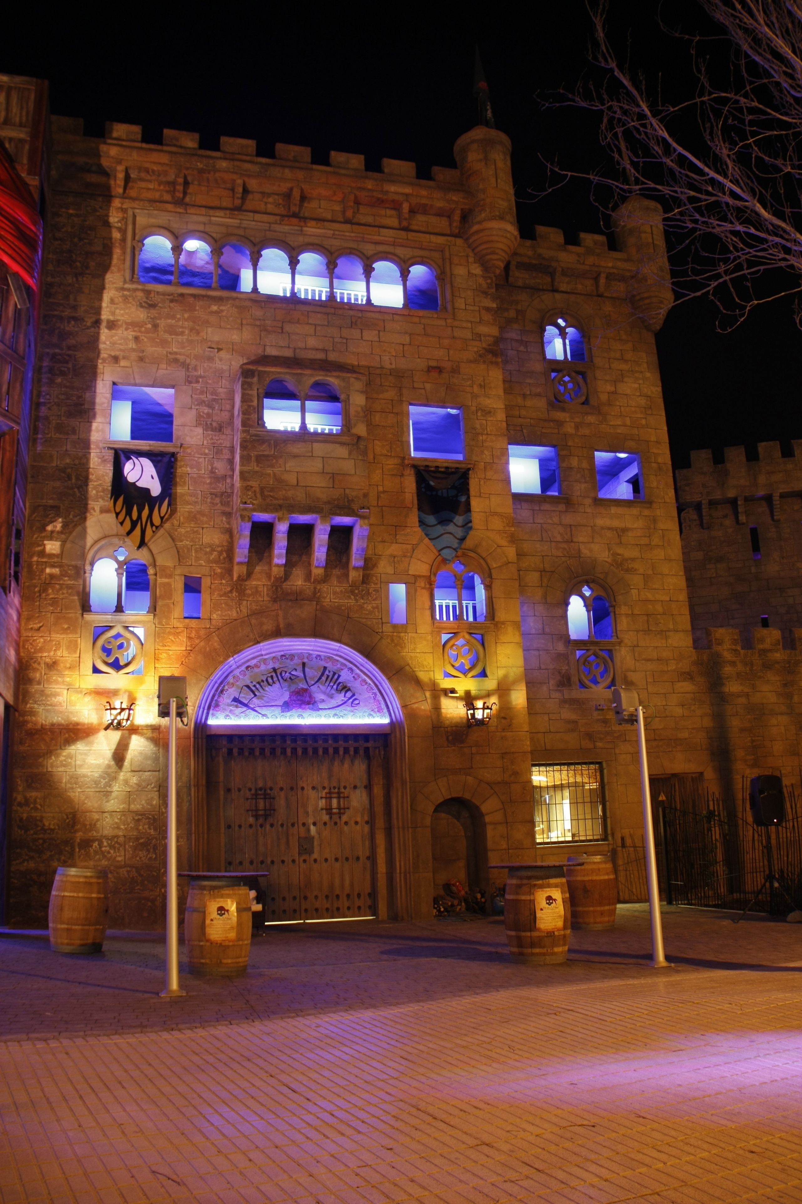 Entrada de la propiedad