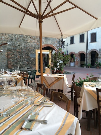 Zona de desayunos. Locanda Antico Borgo