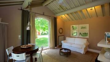 Appartement, 1 lit double (Platano) | Salle de séjour