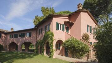 Façade de l’hébergement