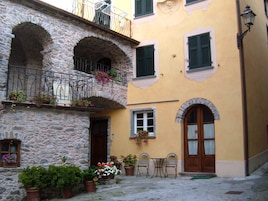 Fachada de la propiedad