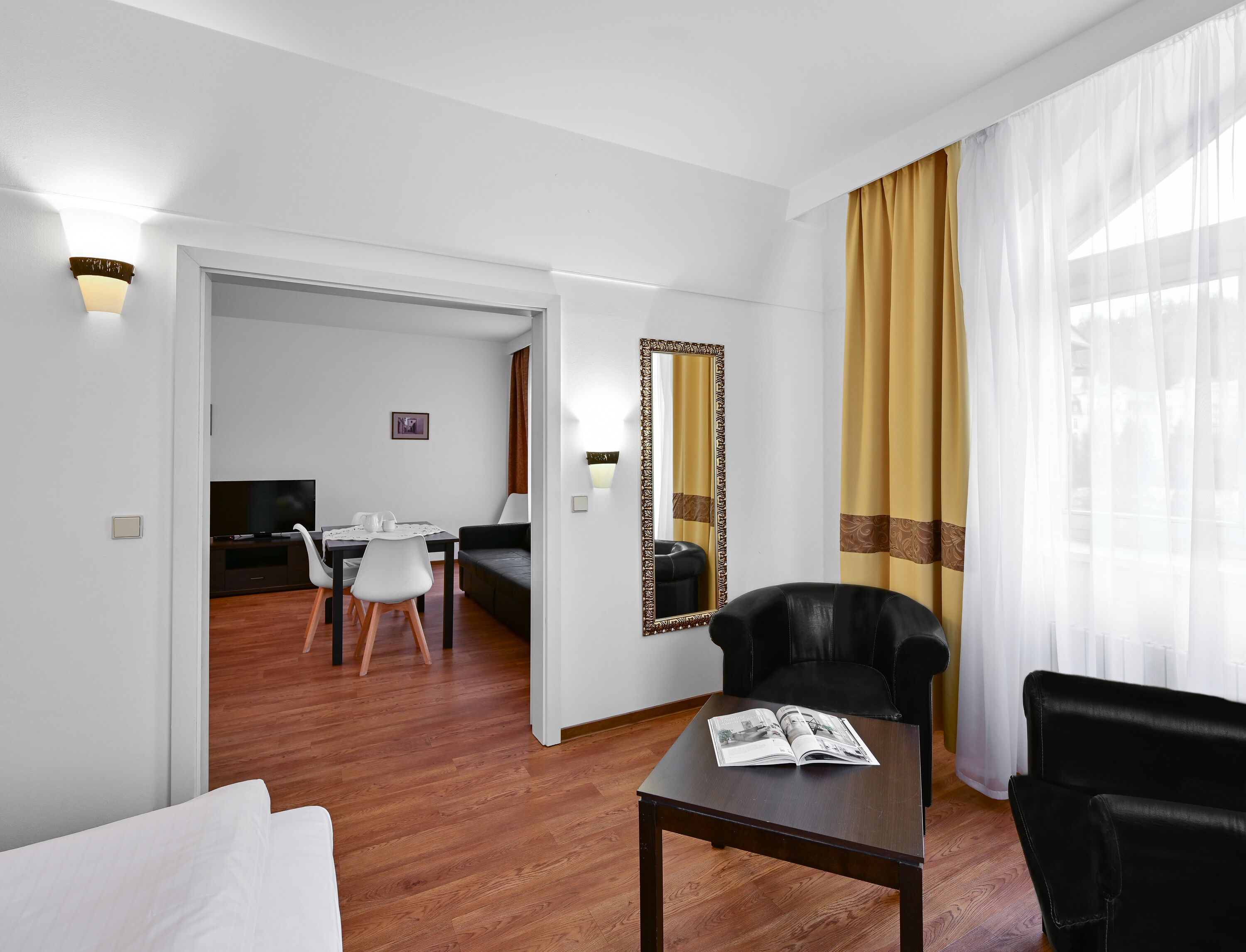 Panoramic Apartment, 1 Bedroom, City View | In-room safe, desk, blackout curtains, free WiFi