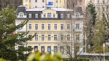 Fassade der Unterkunft
