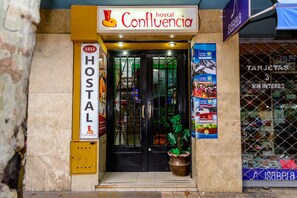 Entrada al alojamiento