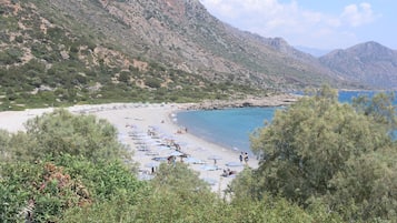 Uitzicht op strand/zee