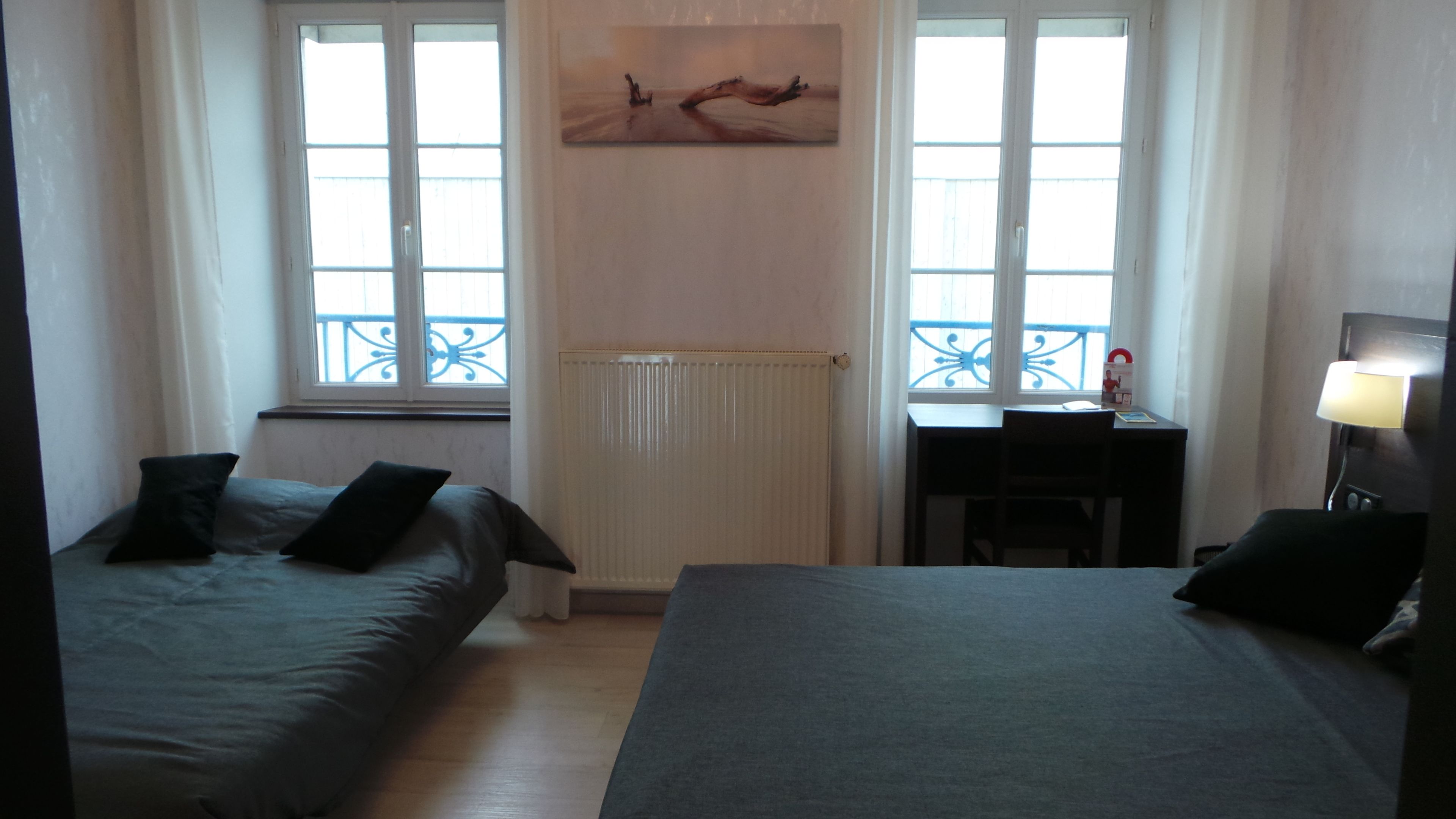 superior quadruple room | premium bedding, individually decorated, individually furnished, desk