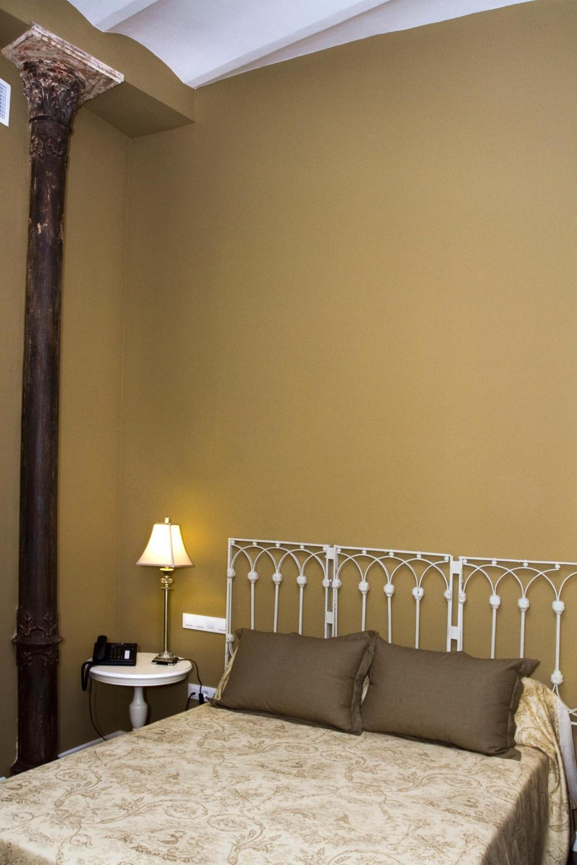 premium bedding, down duvets, memory-foam beds, individually decorated