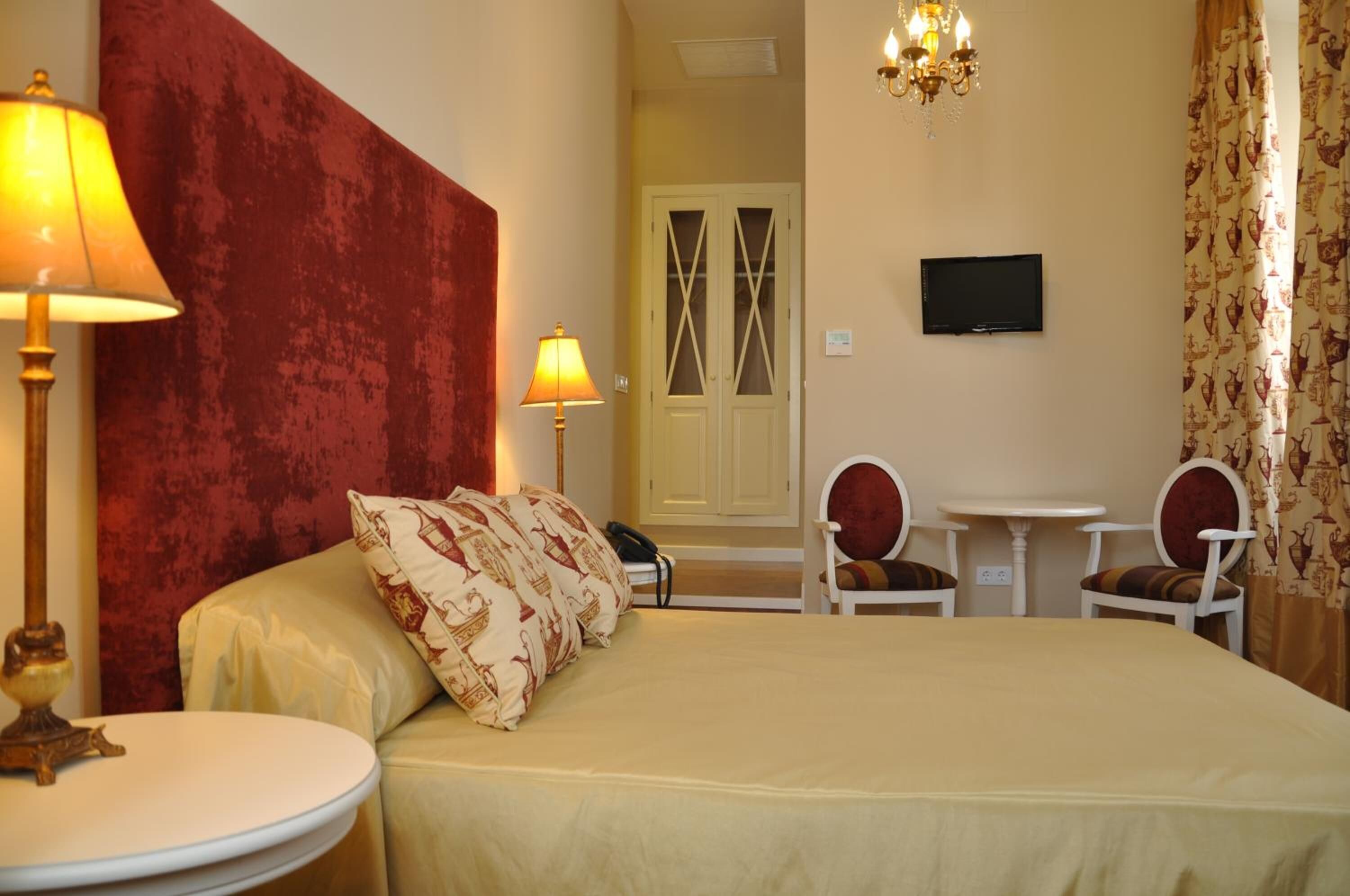 premium bedding, down duvets, memory-foam beds, individually decorated