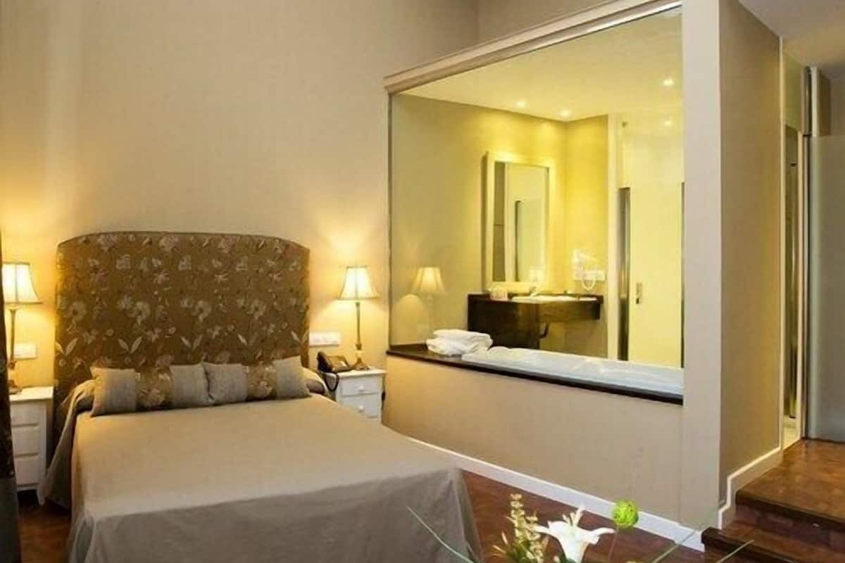 superior double room | premium bedding, down duvets, memory-foam beds, individually decorated