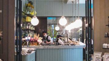 Breakfast, lunch, dinner served; French cuisine