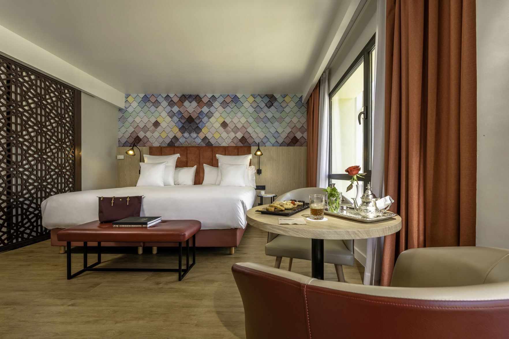 Premium bedding, minibar, in-room safe, desk