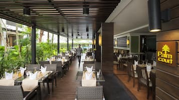 Breakfast, lunch, dinner served; Thai cuisine, pool views