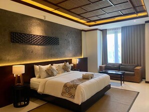 Luxury-Suite, 1 Queen-Bett, Poolblick