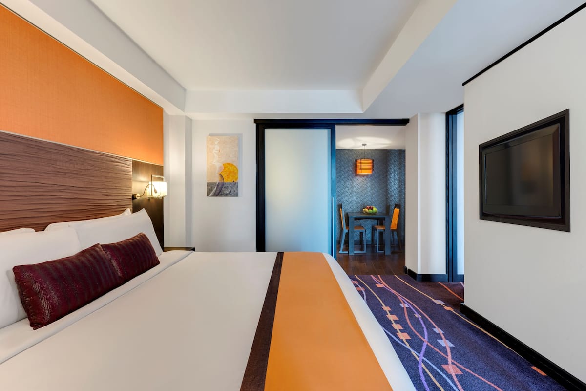 Minibar, in-room safe, desk, iron/ironing board (on request)