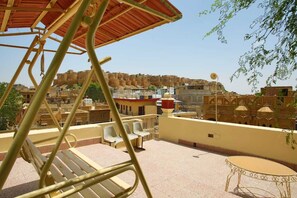 Terrace/patio - Hotel Jaisal Palace (Jaisalmer)