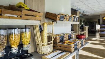 Daily buffet breakfast (EUR 10 per person)