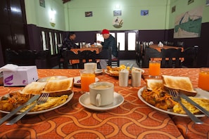 Daily continental breakfast (NPR 325 per person)