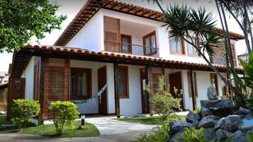 Fassade der Unterkunft