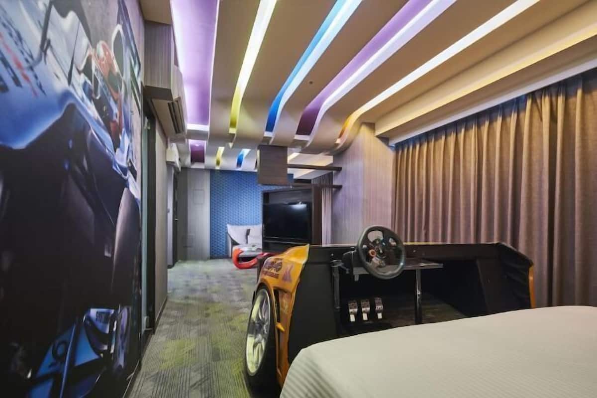 1 chambre, coffre-fort, bureau, systĂšme dâinsonorisation