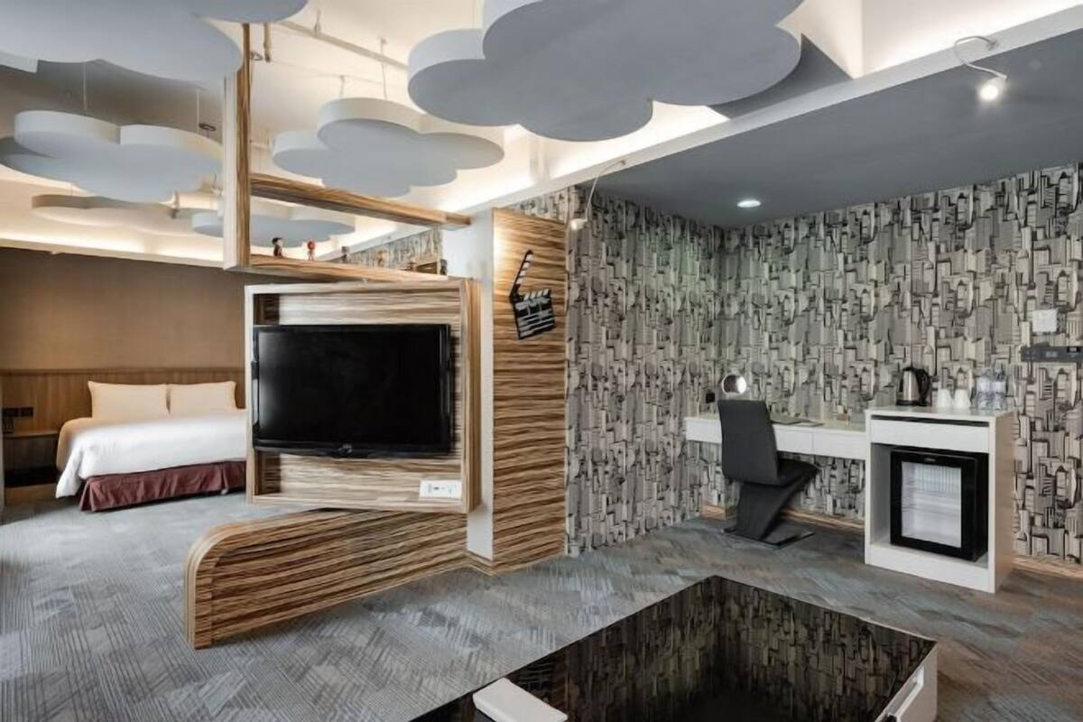 1 chambre, coffre-fort, bureau, systĂšme dâinsonorisation