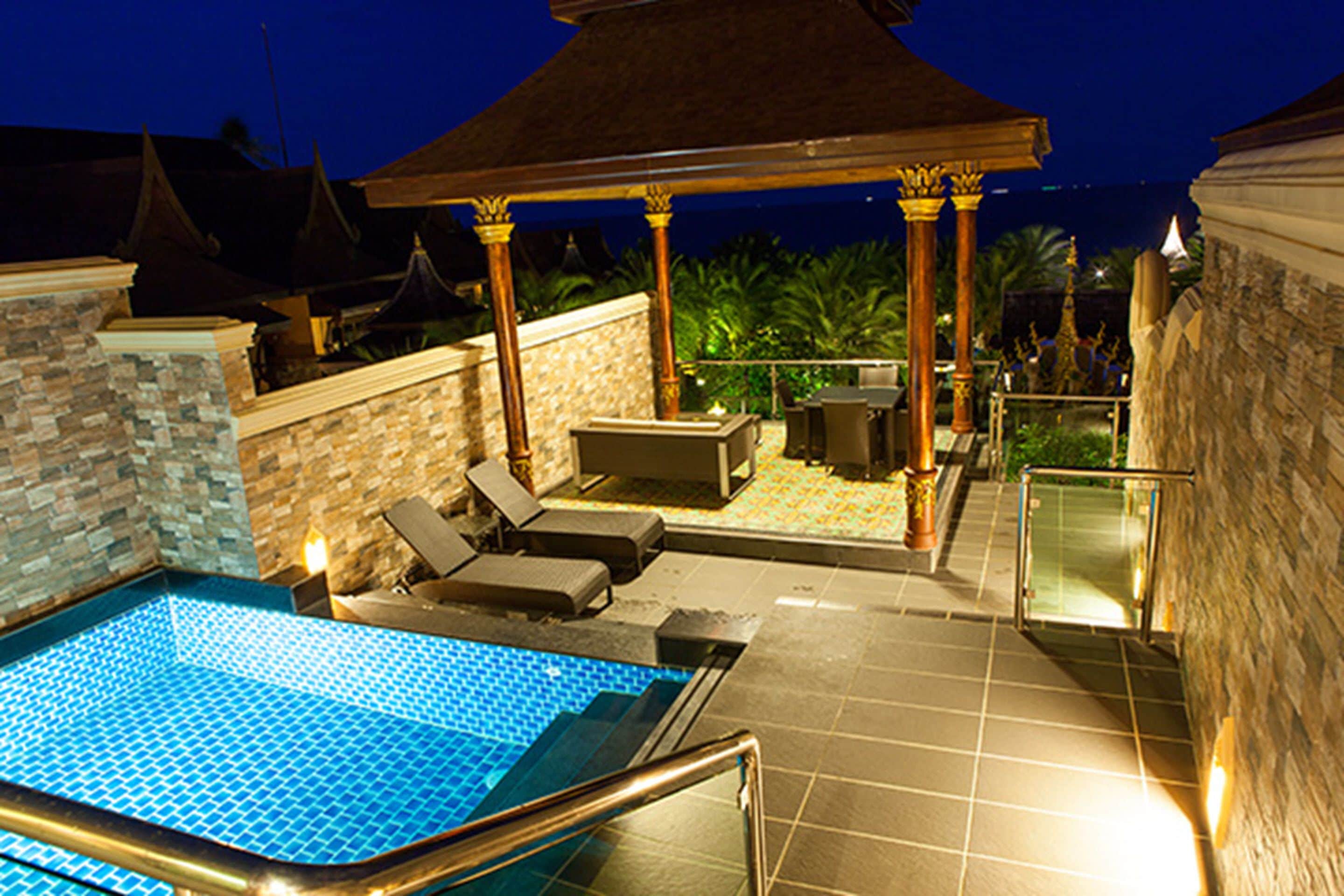 Pool Villa Seaview  | Hiên