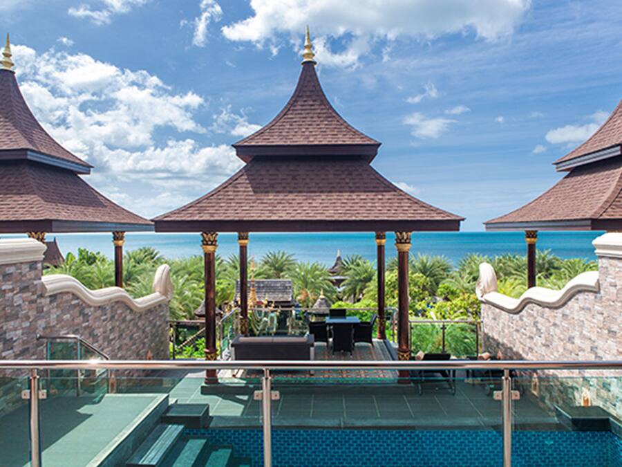 Pool Villa Seaview | Teras/patio