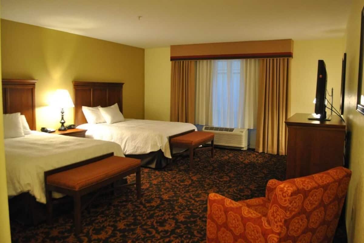 In-room safe, desk, blackout drapes, iron/ironing board