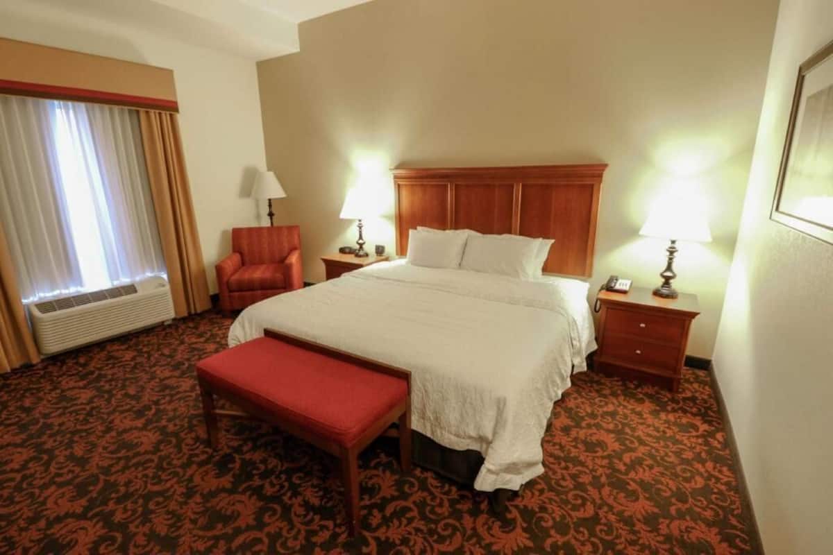 In-room safe, desk, blackout drapes, iron/ironing board