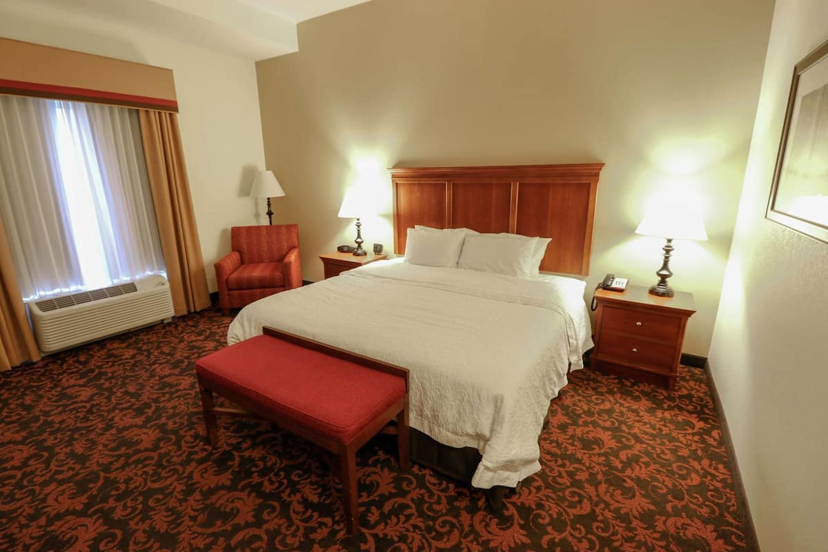 In-room safe, desk, blackout drapes, iron/ironing board